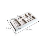 ⁦תבנית סילקון לגו 6 שקעים בלעדי!⁩ – תמונה ⁦2⁩