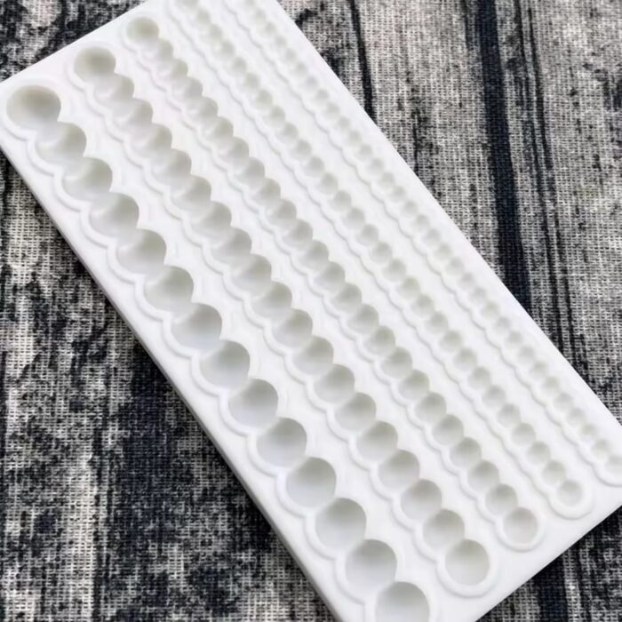 ⁦שרשרת פנינים גדלים שונים דגם 1⁩ – תמונה ⁦3⁩