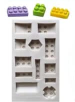 ⁦תבנית סיליקון לגו 12 שקעים בלעדי!⁩ – תמונה ⁦3⁩