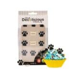 סוכריות לקישוט כפות ועצמות 6 יח'