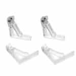 מהדקי מפה שקוף סט 4 יח'