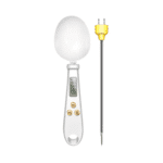 כף שקילה דיגיטלית משולב מד חום