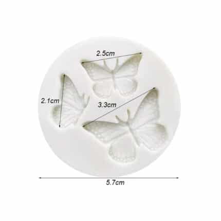 תבנית סיליקון ליצירת פרפרים שונים ק-5.5 סמ