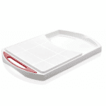 משטח (קרש)חיתוך פלסטיק קשיח כולל כיור איסוף