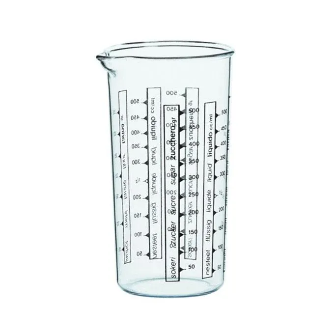 כד מידה זכוכית 500 מל – תמונה 1