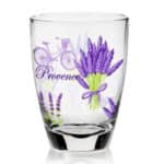 סט 3 כוסות מים נמוך LAVANDER