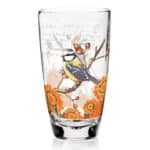 סט 3 כוסות מים גבוה ציפור