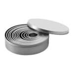 סט מיקדים חלק 12 יח נירוסטה