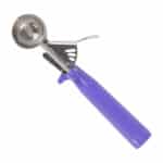 כף גלידה קפיץ מקצועי 4 סמ ידית סגולה 1 OZ