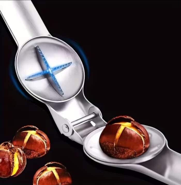 ⁦מפצח ערמונים אגוזי לוז שקדים ואגוזי מלך+פותח אגוזים דגם 2⁩ – תמונה ⁦4⁩