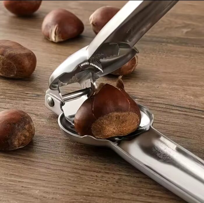 ⁦מפצח ערמונים אגוזי לוז שקדים ואגוזי מלך+פותח אגוזים דגם 2⁩ – תמונה ⁦3⁩