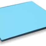 תחתית לעוגה ריבוע תכלת 1 סמ 29*29 ס״מ 115D