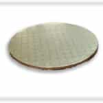 תחתית עגולה זהב 1 ס"מ קוטר 34 ס"מ- 115I