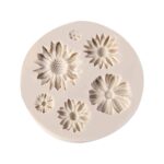 ⁦תבנית 6 פרחים גדלים שונים בלעדי!⁩ – תמונה ⁦2⁩