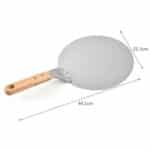 כף פיצה ידית עץ משוט-מרים עוגה