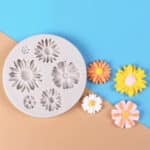 ⁦תבנית 6 פרחים גדלים שונים בלעדי!⁩ – תמונה ⁦2⁩