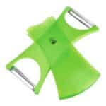 ⁦קולפן כפול חלק ומשונן אדום KUHN RIKON⁩ – תמונה ⁦2⁩