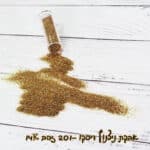 נצנצים לקישוט זהב 14K במתקן פיזור