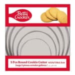 מארז 5 חותכני עיגול Betty Croker