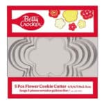 מארז 5 חותכני פרח Betty Croker