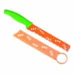 סכין דלעת 37 סמ שחור/כתום KUHN RIKON