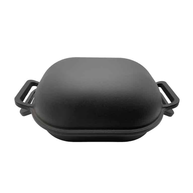 סיר מלבני יציקת ברזל 31-25 סמ – תמונה 1