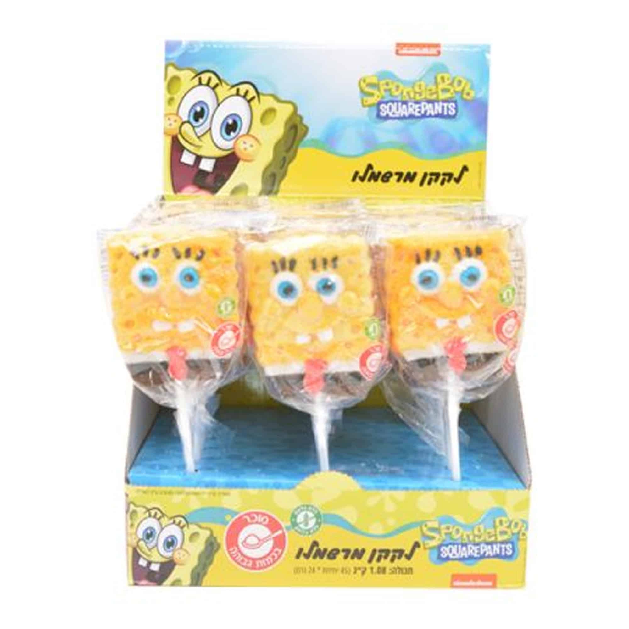 לקקן מרשמלו 45 גרם בוב ספוג – תמונה 1