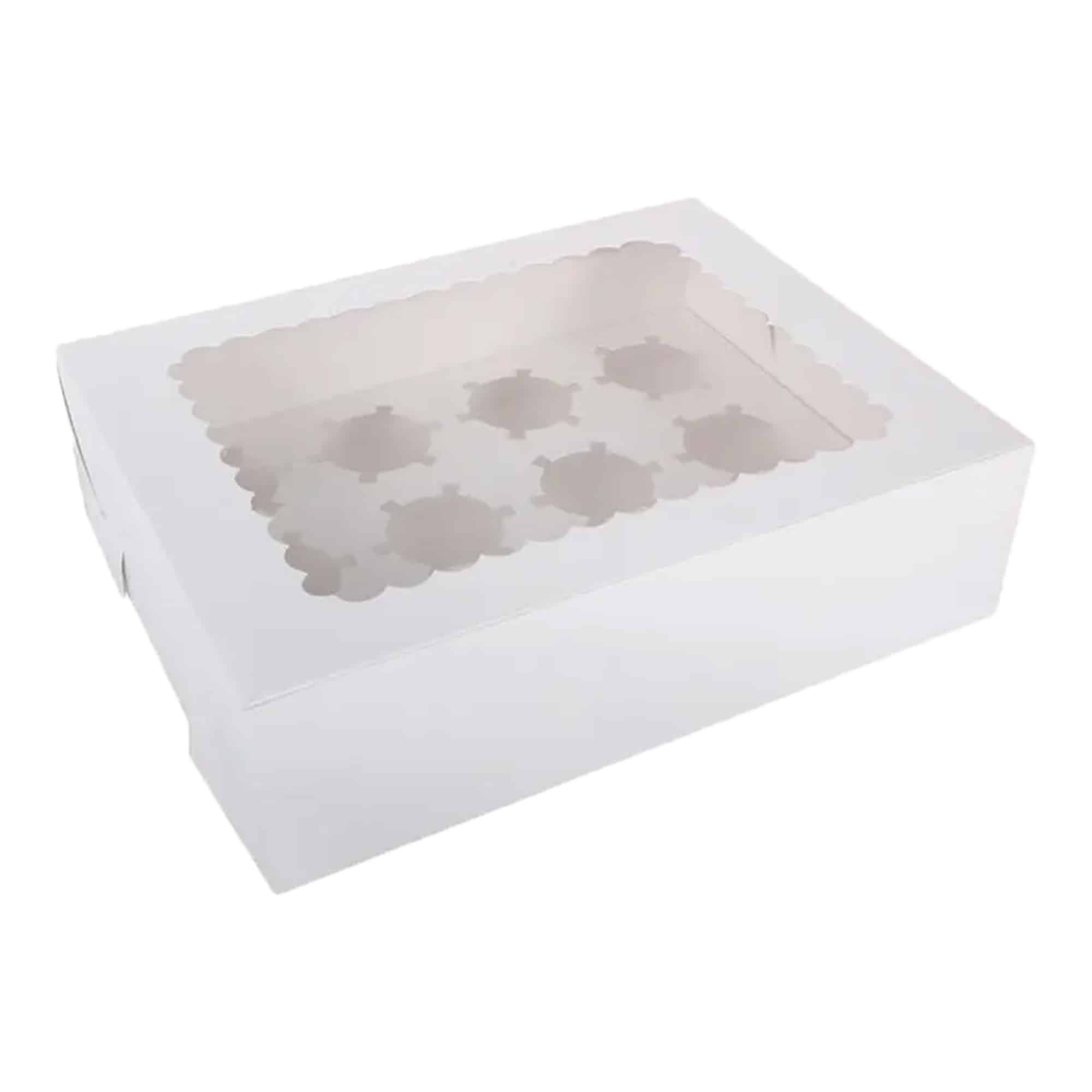 אריזה ל-12 קאפקייקס קוטר 6.5 סמ א-24 ר-32 ג-10 מס – תמונה 1