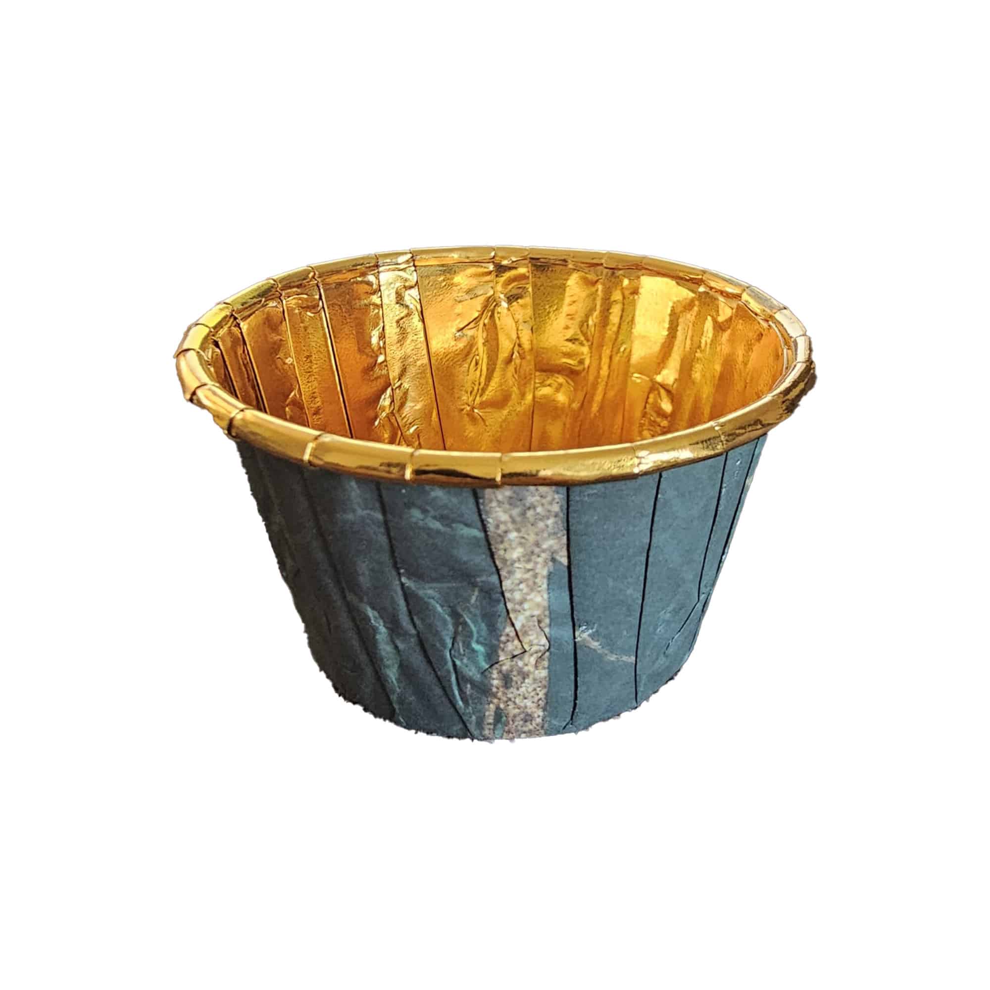מאפינס מטאלי שיש 20 יח' MARBLE – תמונה 1