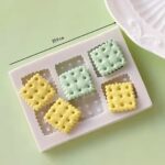 תבנית סילקון 6 שקעים ביסקוויטים 6 בלעדי!