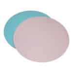 פוקר עגולה 22 0"מ. 4 ורוד/תכלת