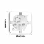 חותכן מרובע LOVE עם טקסטורה כף חתול בלעדי!