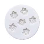 תבנית פרחים פרח מעוטר 6 יח' דגם 3 בלעדי!