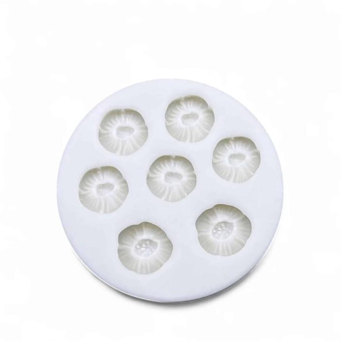 ⁦תבנית פרחים פרח מעוטר 7 יחידות⁩ – תמונה ⁦2⁩