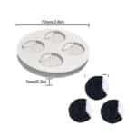 תבנית לחיצה עוגיית אוראו 4 שקעים בלעדי!