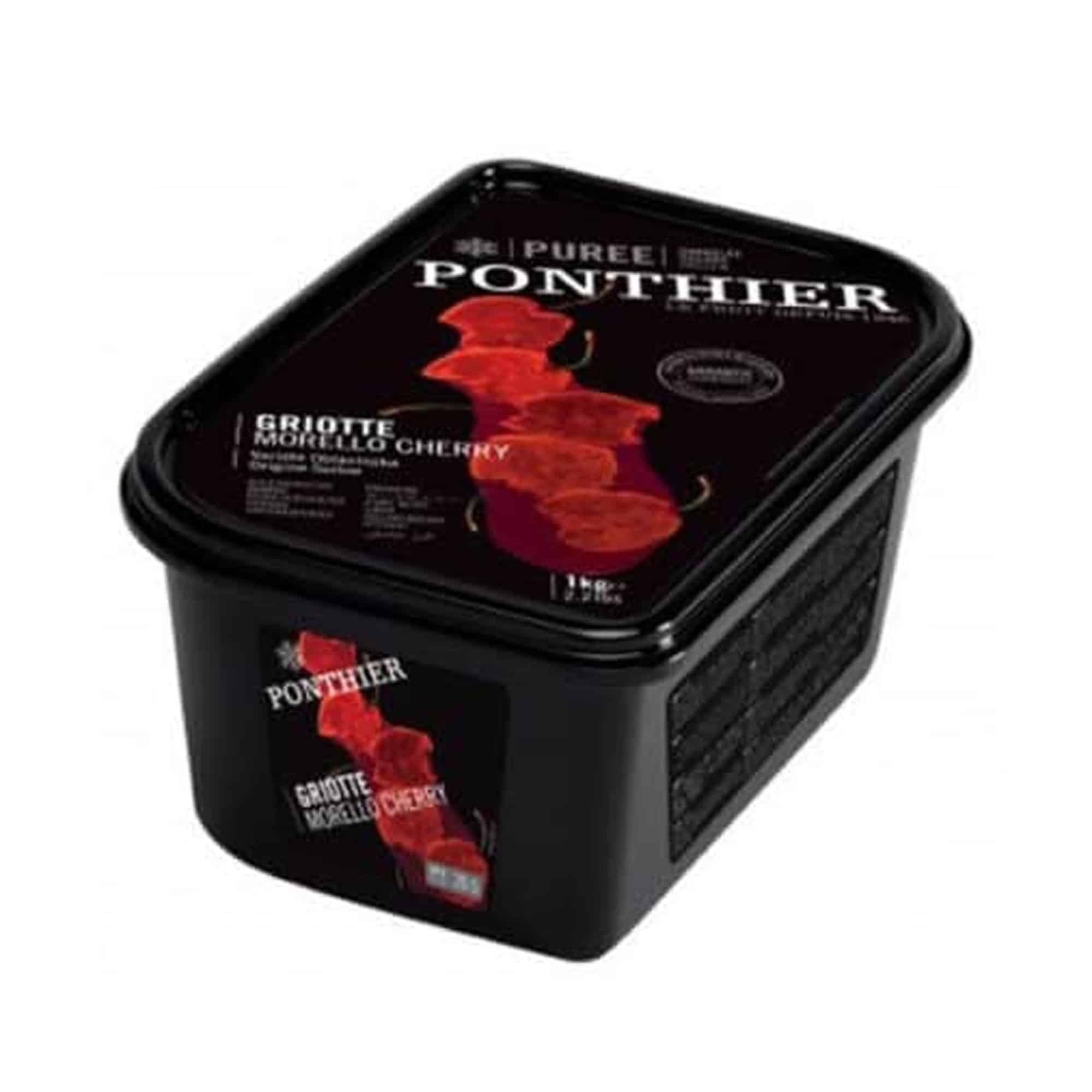 מחית דובדבן אדום קפואה 1 קג PONTHIER – תמונה 1