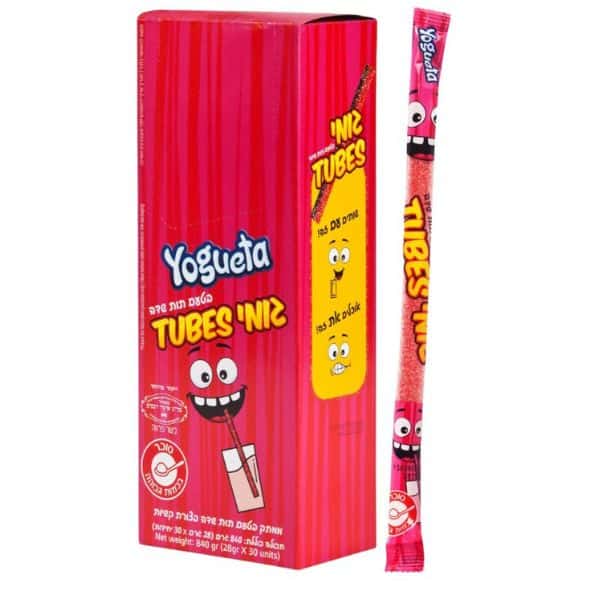 יוגטה טיובס 28 גרם תות – תמונה 1