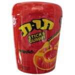 מקלות גומי + ג'ל חמוץ אדום תות