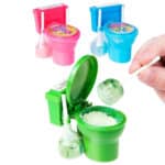 לקקן טבילה+אבקה בצורת אסלה