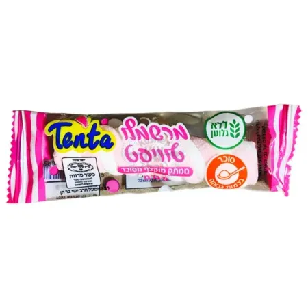 מרשמלו צמה ורוד לבן – תמונה 1