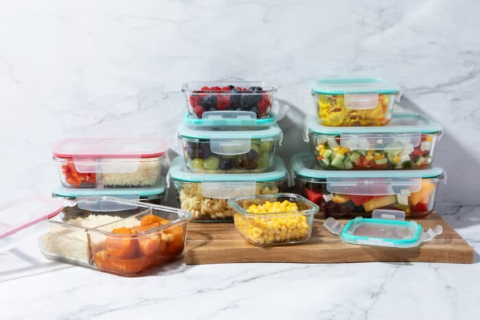 ⁦קופסאת זכוכית מלבנית 1100 מ"ל GRAB&GO⁩ – תמונה ⁦2⁩