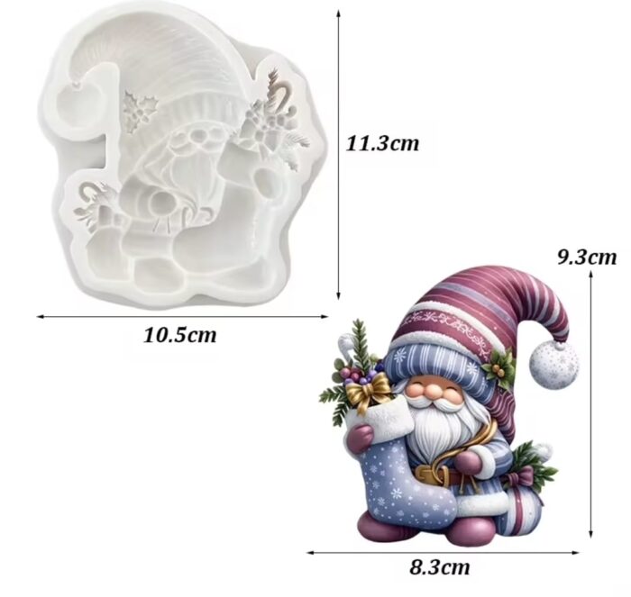 ⁦תבנית שדון קריסמס 7*10 ס"מ בלעדי!⁩ – תמונה ⁦4⁩