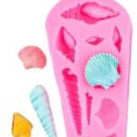 תבנית צדפים מאורכת 10 שקעים בלעדי!