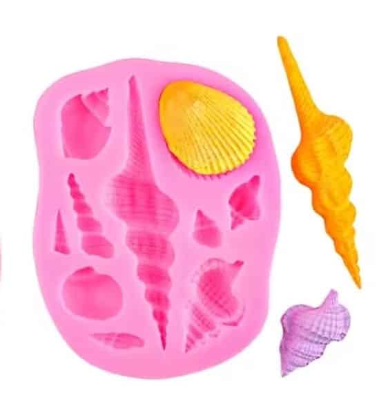 תבנית סילקון צדפות 10 שקעים בלעדי! – תמונה 1