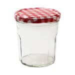 צנצת זכוכית 200 מ"ל לריבות