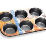 תבנית מאפינס 6 שקעים ESSENTIALS מבית Baker's Secret