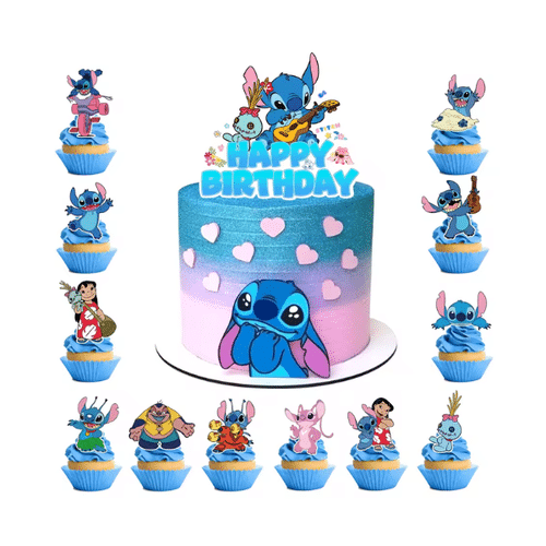 טופרים לילו וסטיץ HAPPY BIRTHDAY גדול – תמונה 1