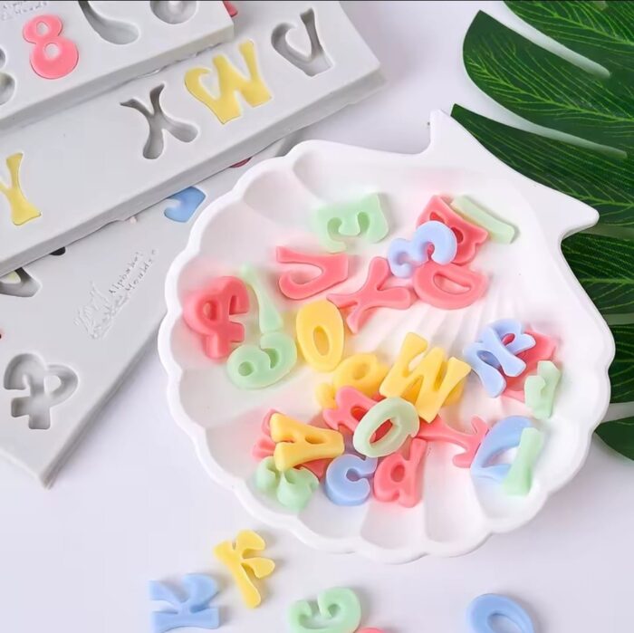 ⁦תבנית סילקון אותיות אנגלית⁩ – תמונה ⁦5⁩