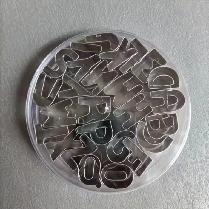 ⁦חותכנים מספרים ואותיות באנגלית⁩ – תמונה ⁦5⁩