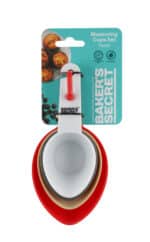 ⁦סט 4 כפיות מדידה צבעוני מבית Baker's Secret⁩ – תמונה ⁦2⁩